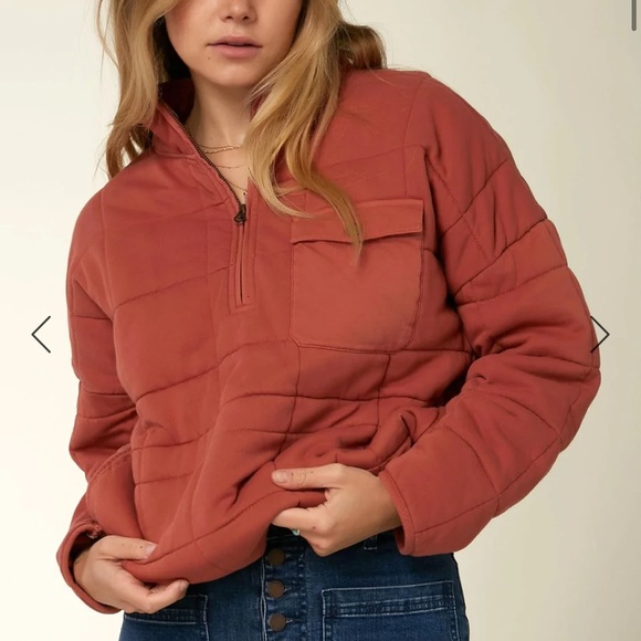 O'Neill Jackets & Blazers - O’Neill Quilted Pullover in Aragon